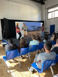 “Les aventures de Tintin en Afrique”- Teatro in lingua francese